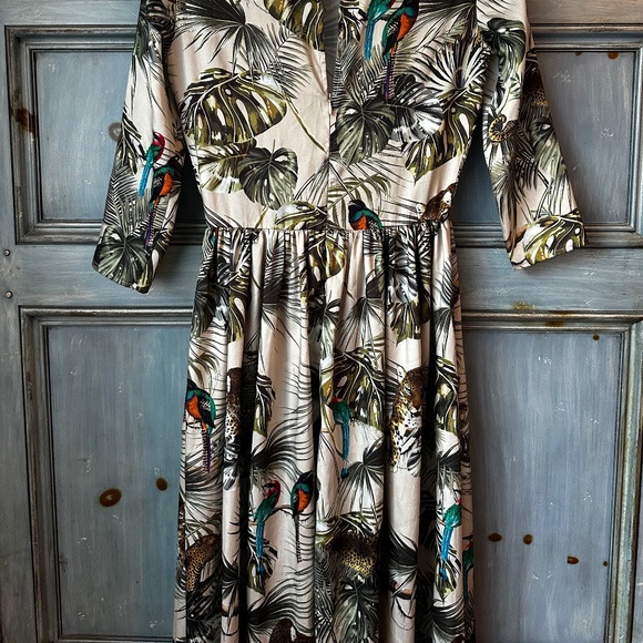 Zimmermann Safari Print Midi Dress Size 1 (S) - Picture 16 of 16